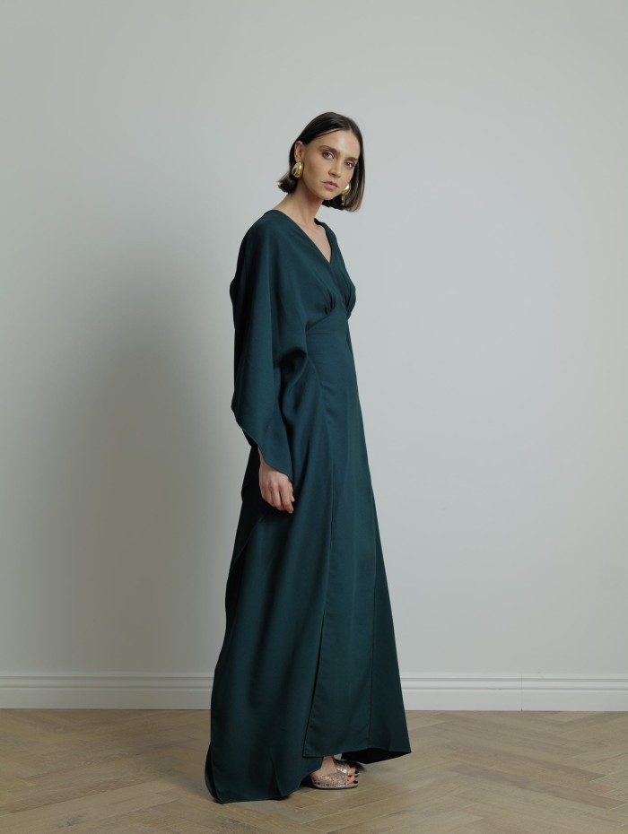 Kaftan fluide vert - Taller Marmo - Mademoiselle Pearl