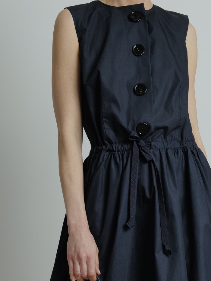 Robe sans manches à boutons - Patou - Mademoiselle Pearl