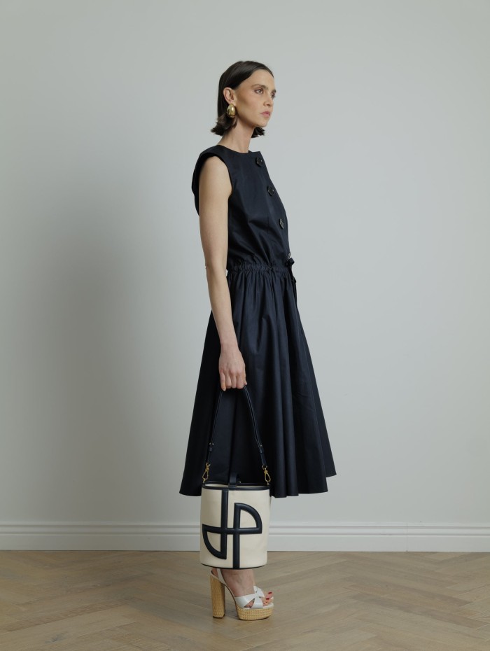 Robe sans manches à boutons - Patou - Mademoiselle Pearl
