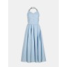 Robe midi bleu ciel - Patou - Mademoiselle Pearl