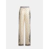 Pantalon blanc à motif - Etro - Mademoiselle Pearl