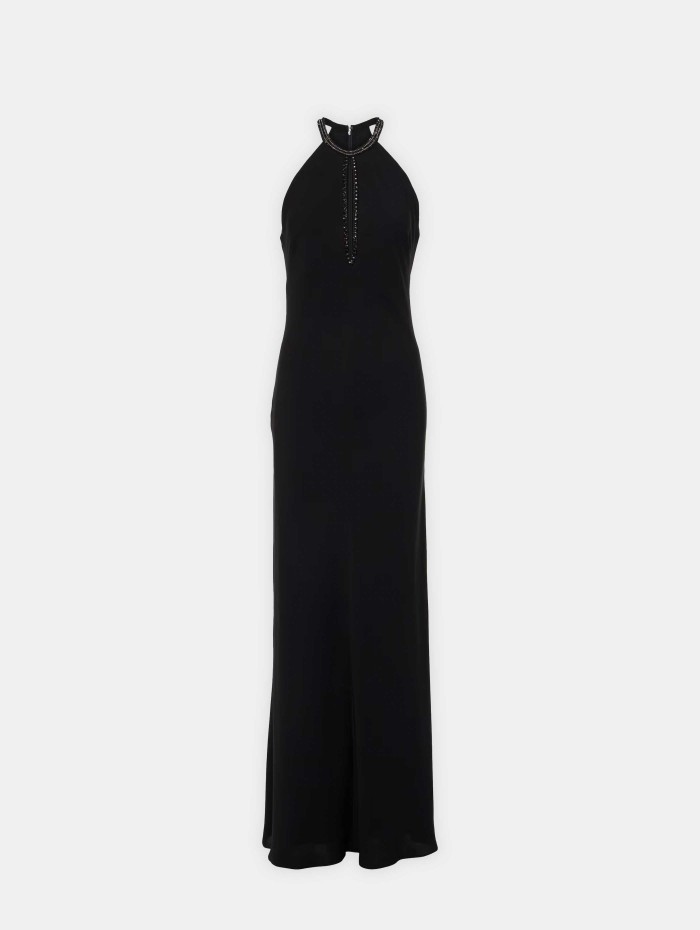 Robe longue noire - Fernet - Max Mara Studio - Mademoiselle Pearl