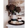 Cache pot en marbre, onyx et travertin - Studio Gaia - Mademoiselle Pearl