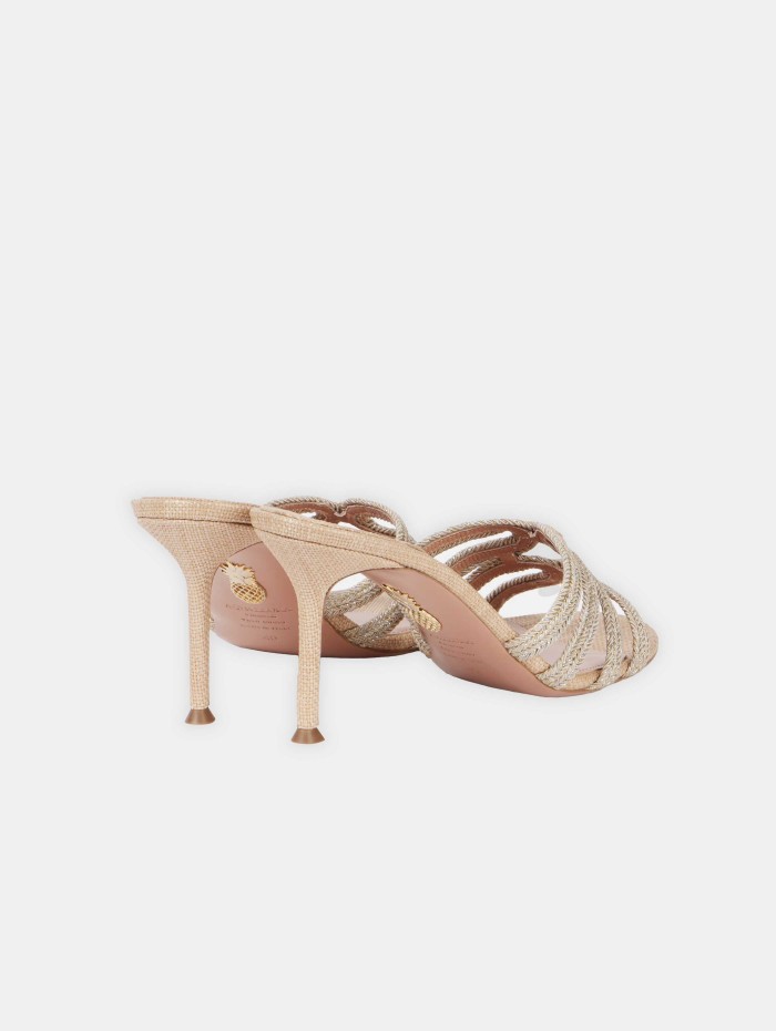 Sandales à talons - Playita sandal 75 - Aquazzura - Mademoiselle Pearl
