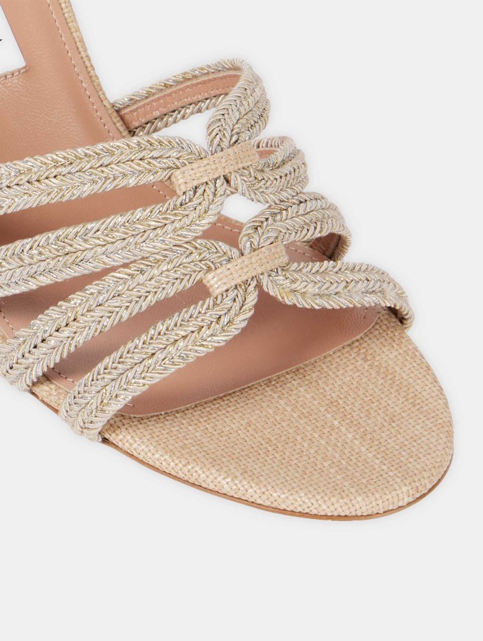 Sandales à talons - Playita sandal 75 - Aquazzura - Mademoiselle Pearl