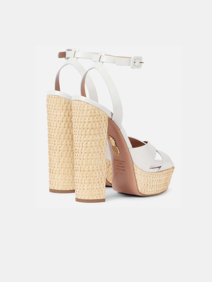 Sandales à plateforme - Sunseeker sandal plateau - Aquazzura - Mademoiselle Pearl