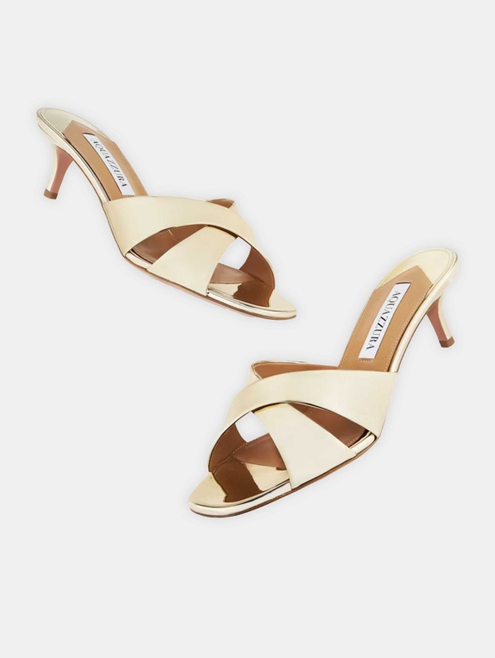 Mules à talons - Divine mule 50 - Aquazzura - Mademoiselle Pearl