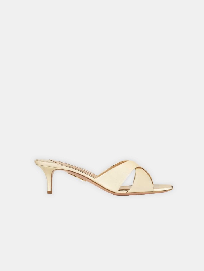 Mules à talons - Divine mule 50 - Aquazzura - Mademoiselle Pearl