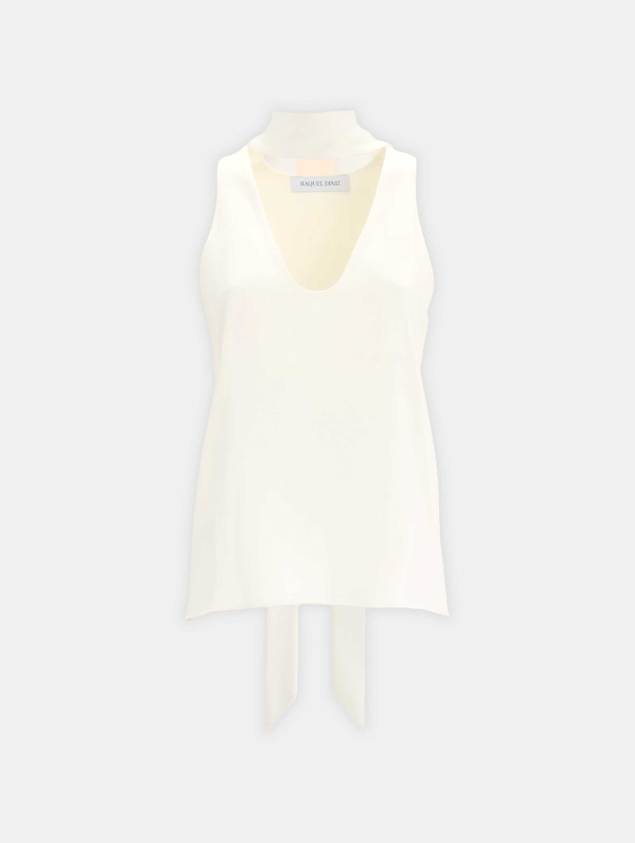 Top col foulard - Raquel Diniz - Mademoiselle pearl