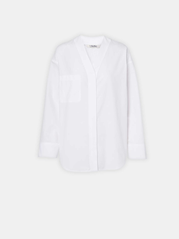 Chemise col V - Yole - 'S Max Mara - Mademoiselle Pearl