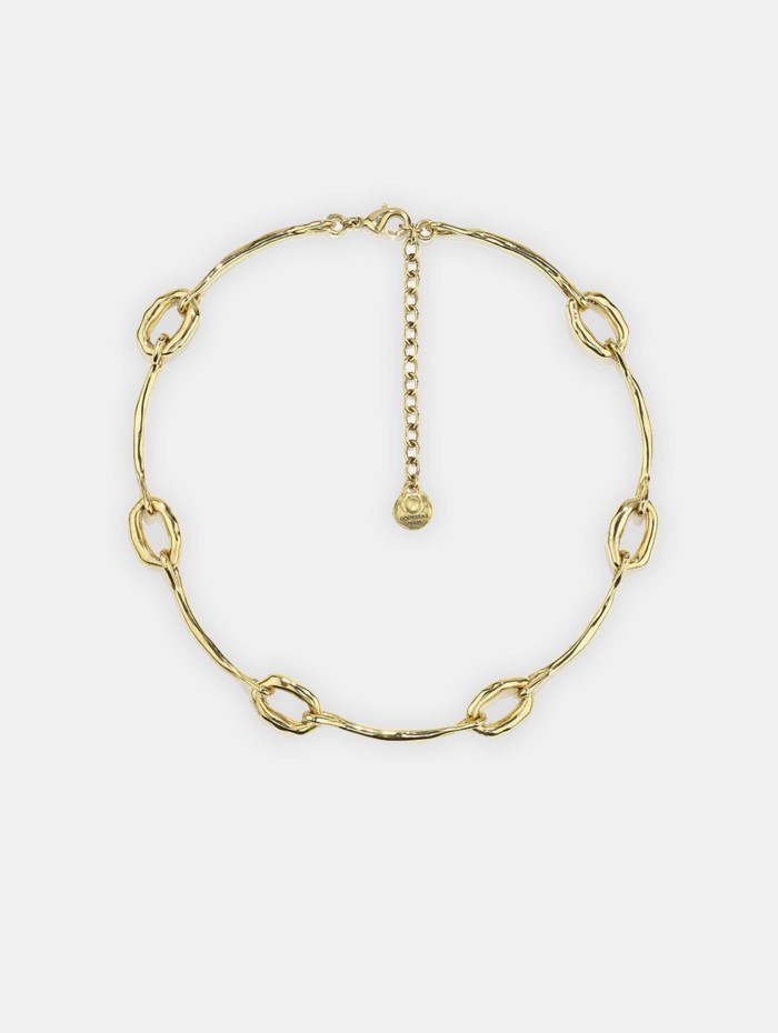 Collier or -  Pavo - Maison Goossens - Mademoiselle Pearl