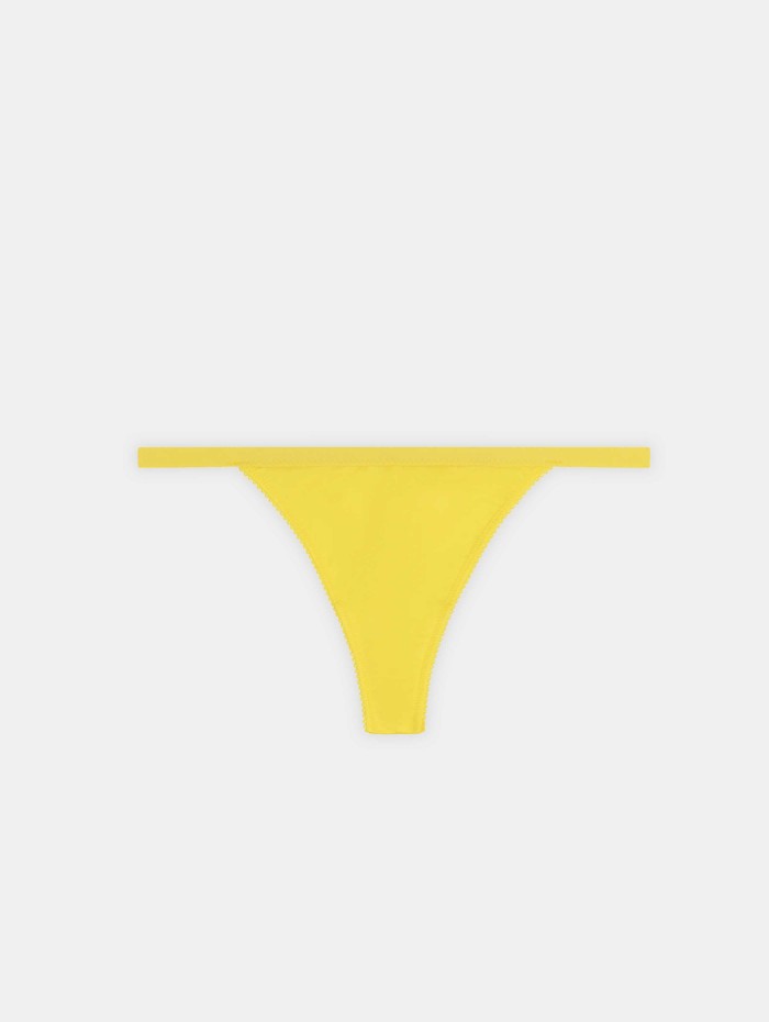 String jaune - Room service - Love Stories - Mademoiselle Pearl