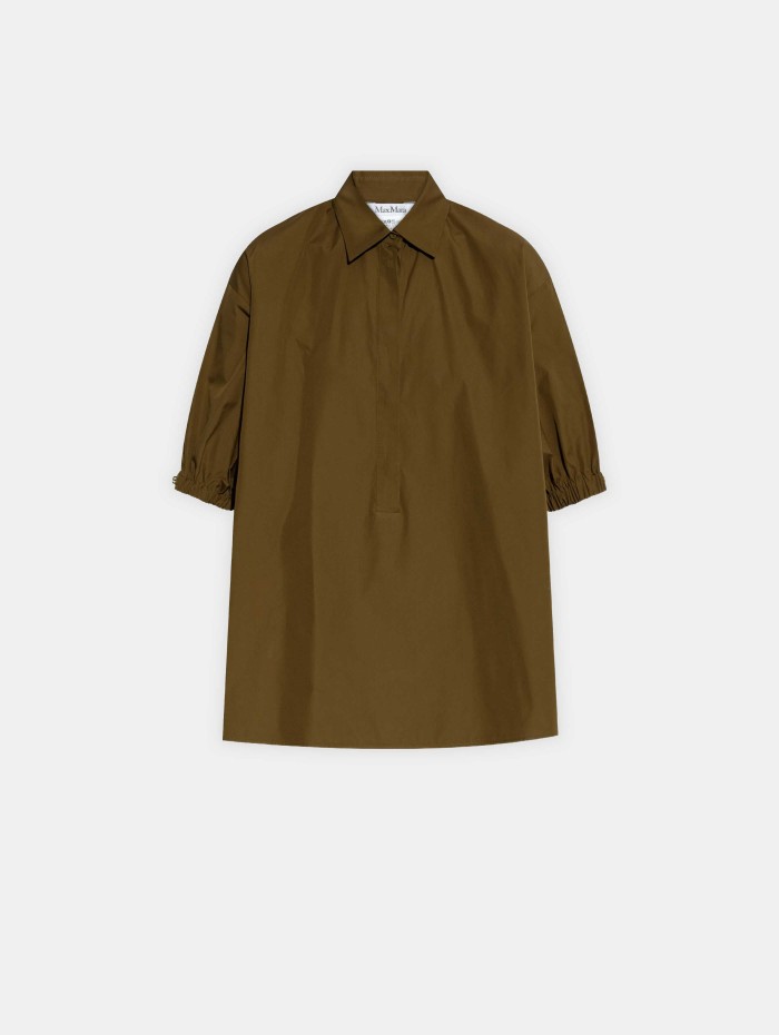 Chemise liquette kaki - Teano - Max Mara - Mademoiselle Pearl