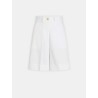 Bermuda en coton blanc - Patou - Mademoiselle Pearl