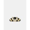 Bague Nefertiti noire - Sigal - Mademoiselle Pearl
