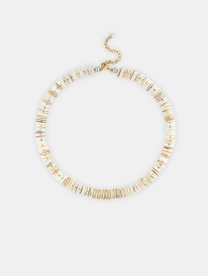 Collier Rondelle Cream - Sigal - Mademoiselle Pearl