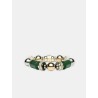 Bracelet Nefertiti Vert - Sigal - Mademoiselle Pearl