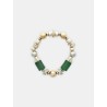 Bracelet Nefertiti Vert - Sigal - Mademoiselle Pearl