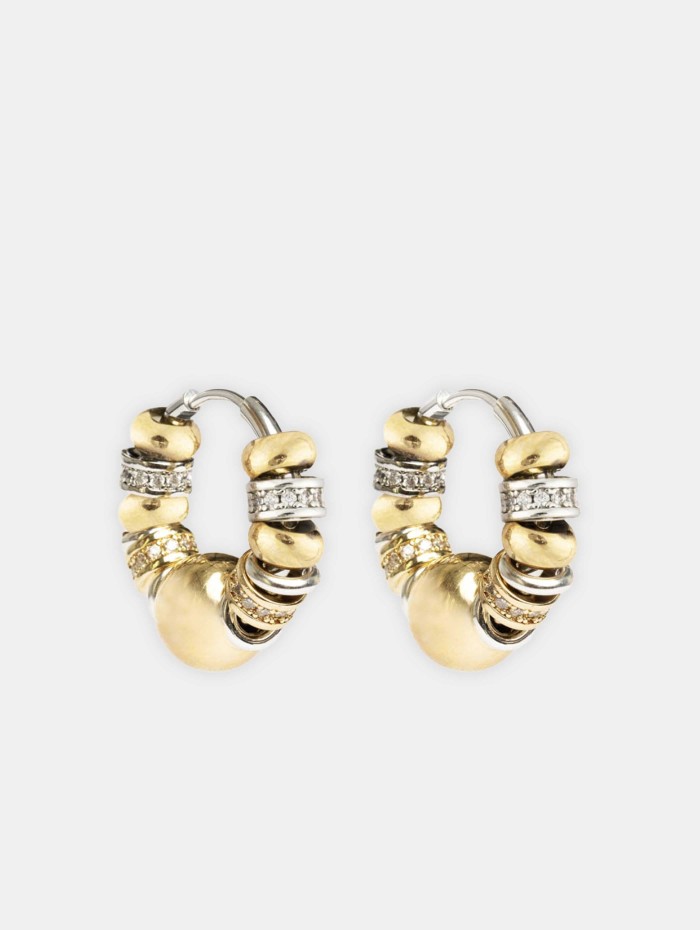 Boucles d'oreilles Bubble Shiny - Sigal - Mademoiselle Pearl