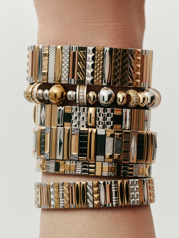 Bracelet SIG 18 or et argent - Sigal - Mademoiselle Pearl