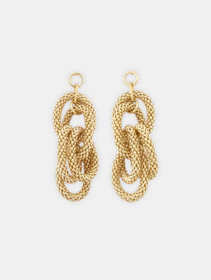 BOUCLE D OREILLE BRASS