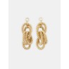 BOUCLE D OREILLE BRASS