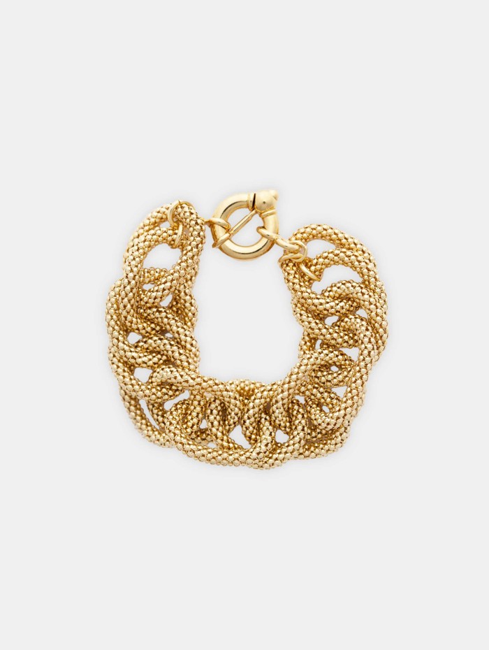SIGAL - BRACELET GROS MAILLONS OR
