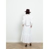 Jupe blanche longue - Patou - Mademoiselle Pearl