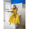 Robe sans manches jaune - Maison Rabih Kayrouz - Mademoiselle Pearl