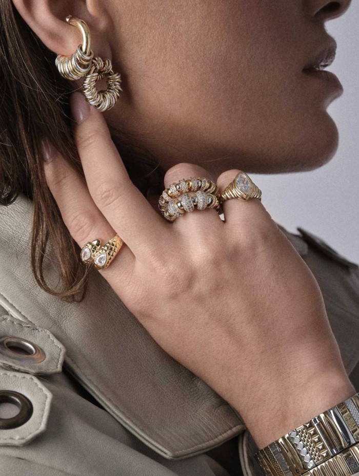 Bague nefertiti triple - Sigal - Mademoiselle Pearl