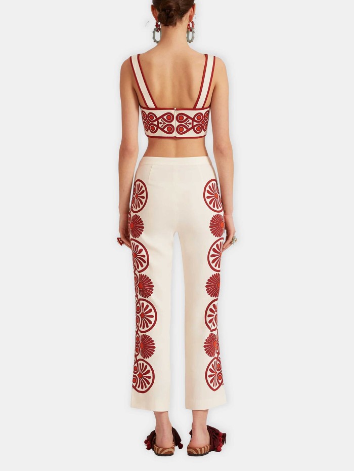 Pantalon stretch Medaillon - La DoubleJ - Mademoiselle Pearl