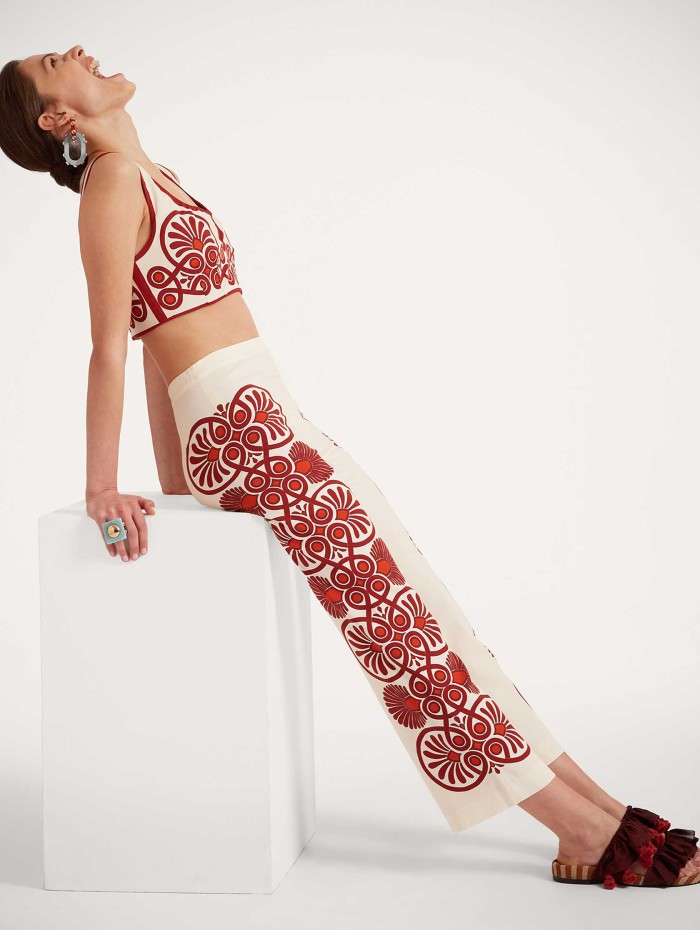 Pantalon stretch Medaillon - La DoubleJ - Mademoiselle Pearl