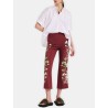 Pantalon stretch  Woodland - La DoubleJ - Mademoiselle Pearl