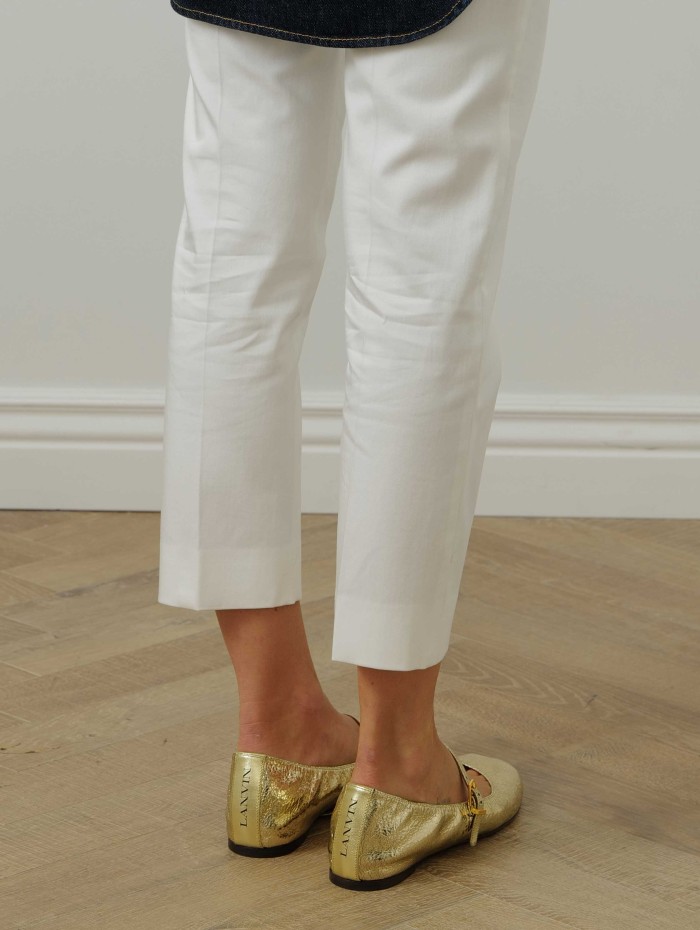 Ballerines dorées - Lanvin - Mademoiselle Pearl