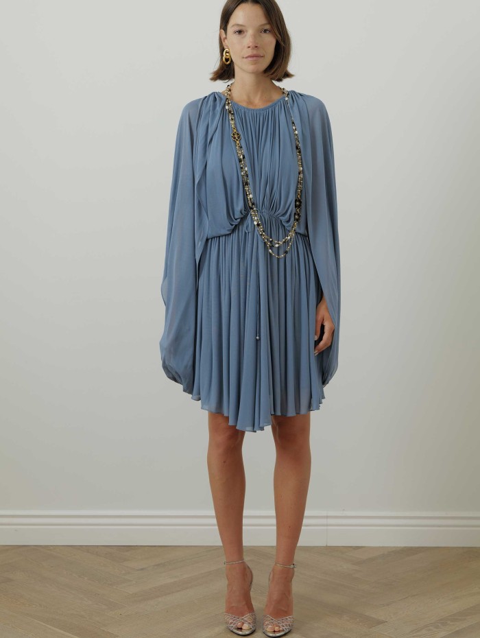Robe fluide bleue - Boetie - Lanvin - Mademoiselle Pearl