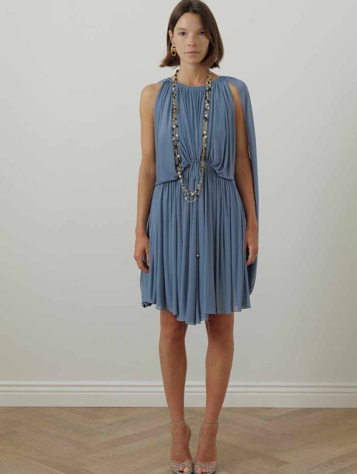 Robe fluide bleue - Boetie - Lanvin - Mademoiselle Pearl