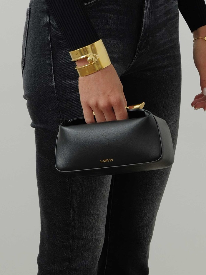 Pochette noire - Lanvin - Mademoiselle Pearl