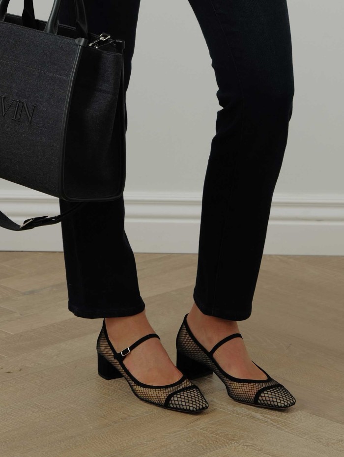 Ballerines à talons - Aquazzura - Mademoiselle Pearl
