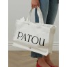 PATOU - Cabas Patou en coton bio - LUXURY BAG