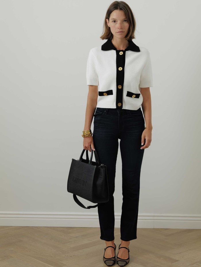 Mademoiselle Pearl - Gilet sans manche Patou