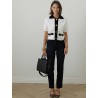 Mademoiselle Pearl - Gilet sans manche Patou