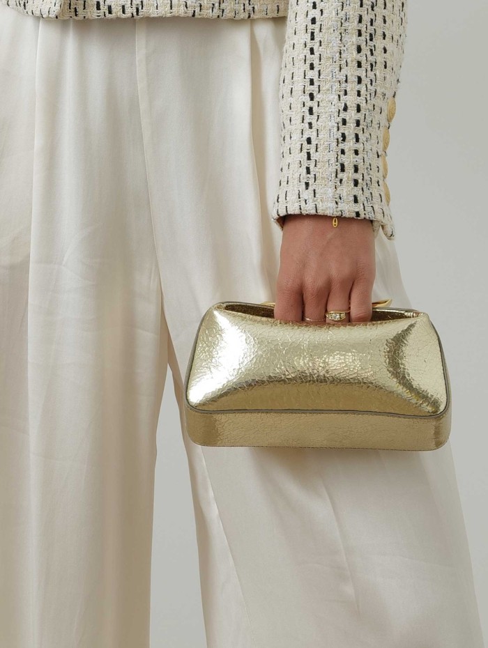 Pochette dorée - Lanvin - Mademoiselle Pearl