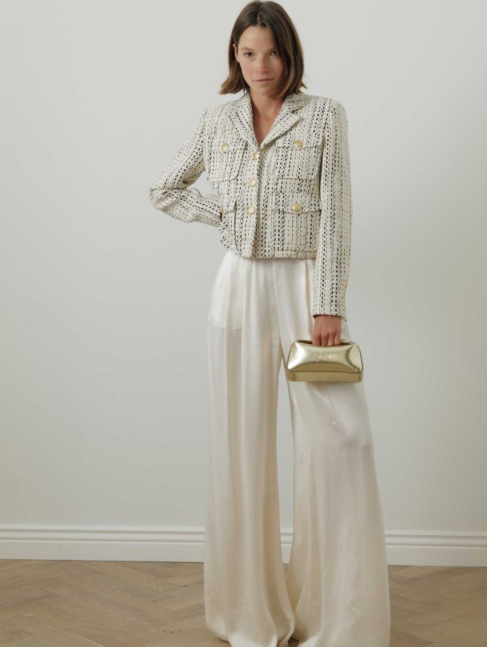 Pochette dorée - Lanvin - Mademoiselle Pearl