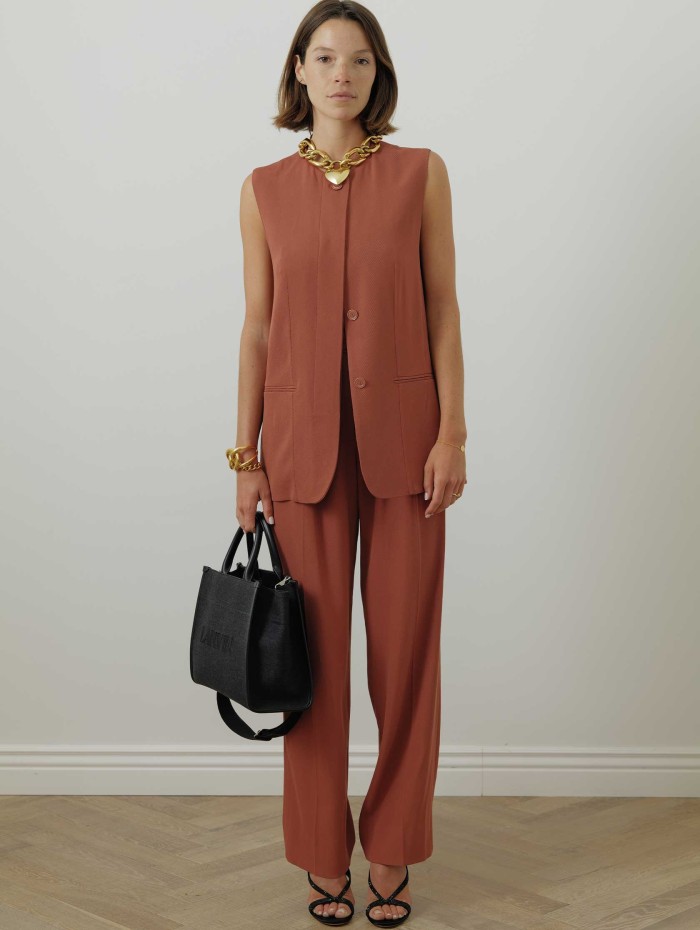 Pantalon à pinces - Lanvin - Mademoiselle Pearl