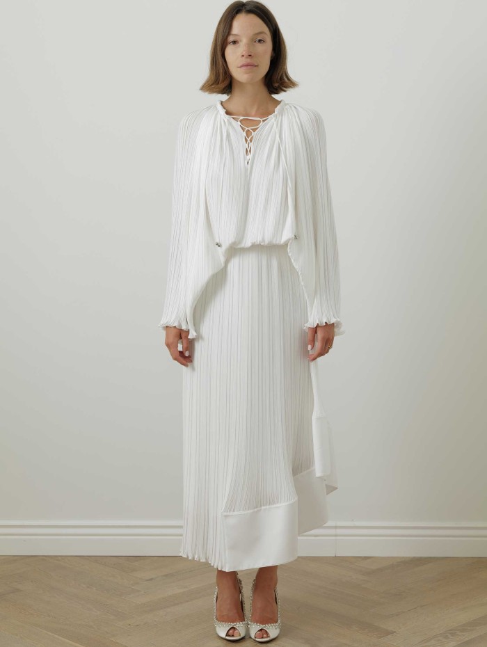 Mademoiselle Pearl - Blouse blanche Lanvin