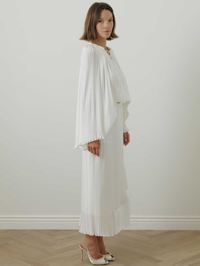 Mademoiselle Pearl - Blouse blanche Lanvin