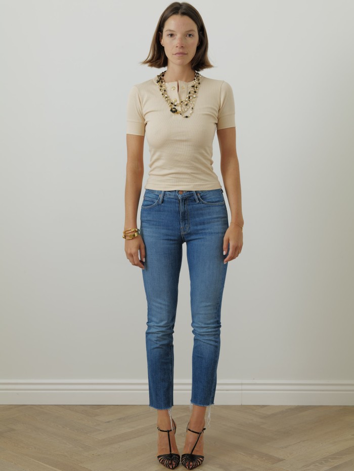 Top beige femme - Patou - Mademoiselle Pearl