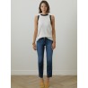 Debardeur blanc en maille - Slalom - 'S Max Mara - Mademoiselle Pearl