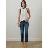 Debardeur blanc en maille - Slalom - 'S Max Mara - Mademoiselle Pearl