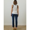 Debardeur blanc en maille - Slalom - 'S Max Mara - Mademoiselle Pearl